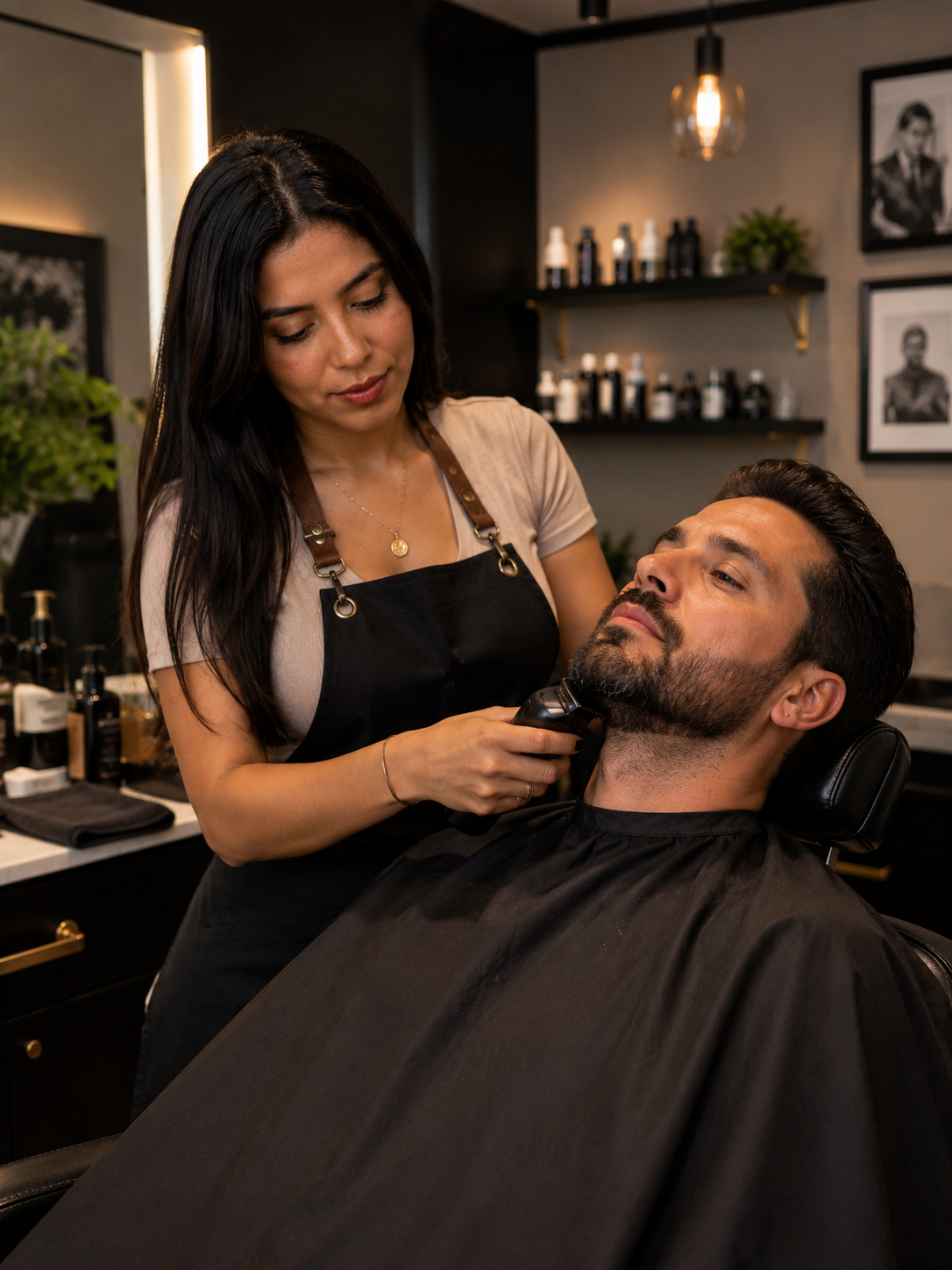 Barbería y corte de cabello para hombre
